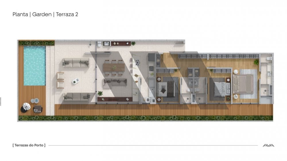 Apartamento Terrazas do Porto
