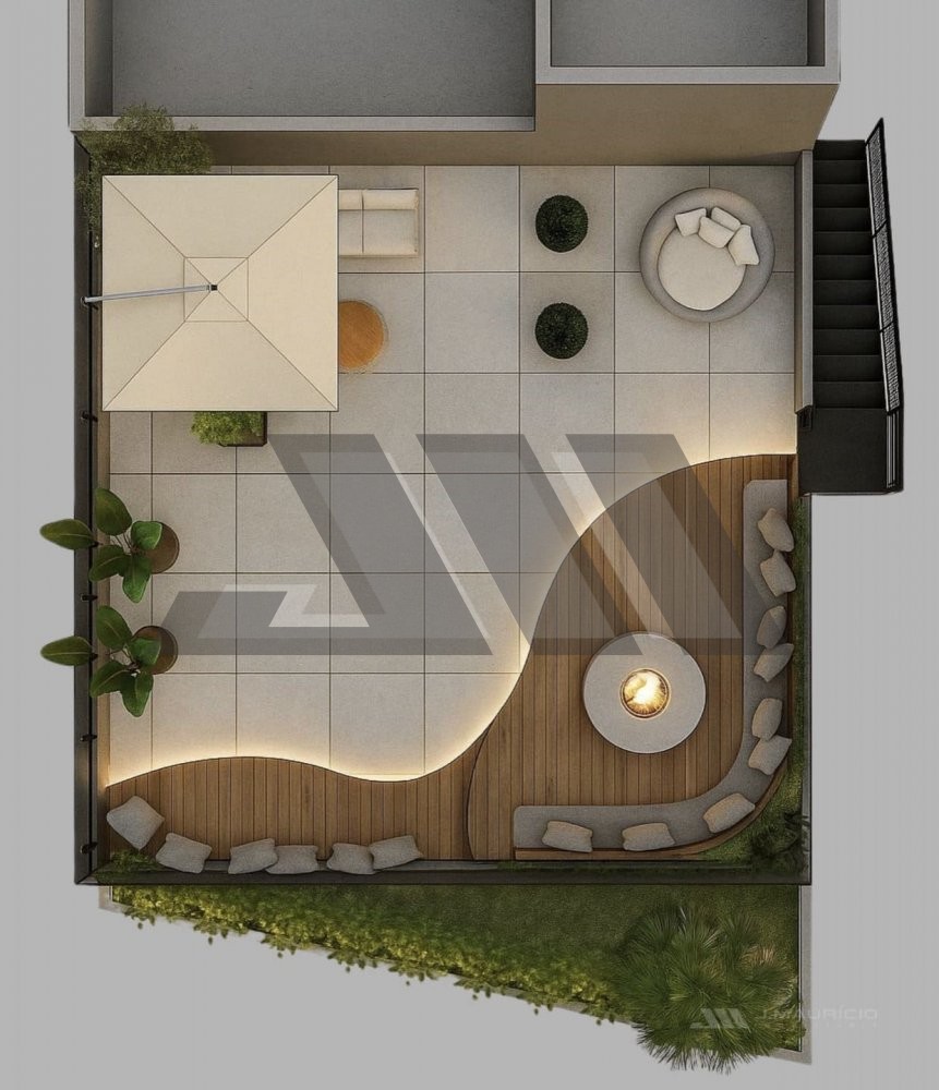 Casa de alto padr�o na Praia do Estaleiro com pisc