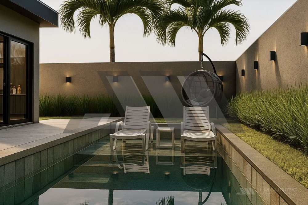 Casa de alto padr�o na Praia do Estaleiro com pisc