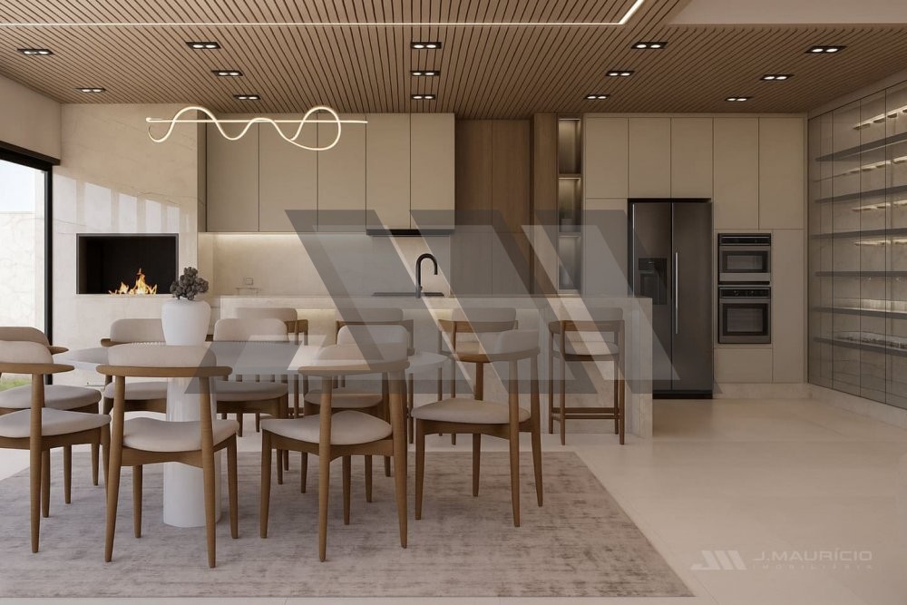 Casa de alto padr�o na Praia do Estaleiro com pisc